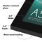 Americanflat A2 A3 A4 A5 Poster Frame - Picture Frame to Display Posters - Ideal for Documents and Artwork - Plexiglass Cover - Adjustable Hanging Hardware - Includes Easel